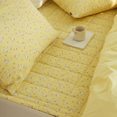 amante 鴨子圖案床墊, 黃色