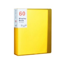 展示A5透明文件夾 60頁, 橘色 60頁, 1個