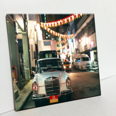 HTTP 磁磚 C968 夜晚的街道, 150 x 150 mm, 1個