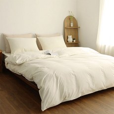 아망떼 코튼벨 누빔 이불커버, 네츄럴