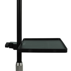 X&X 平板支架 多功能桿式層架, 黑色, 單一商品