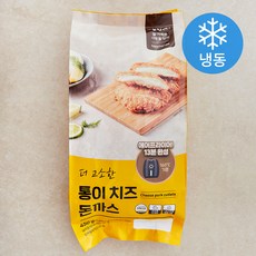 더 고소한 통이 치즈돈까스 3개입 (냉동), 450g, 1개