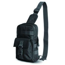 自行車斜背胸包 G25, 4 黑色