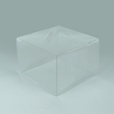 蛋糕盒 2號, 10個, 透明