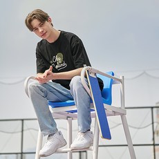 RolandGarros 男士藝術圖案T恤