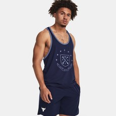 Under Armour 安德瑪 男士 Project Rock 健身背心 無袖 1380109