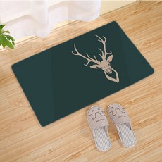 더플 뿔사슴 미끄럼 방지 매트, no 6