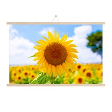 우드족자 + 포스터 + 꼭꼬핀 세트 머니플라워E, 베이지우드, 1개