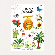 MyAunt 防水Seipen替換嬰兒幼兒海報, 植物昆蟲