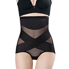 블링푸루 여성용 하이웨스트 뱃살보정 압박 삼각 거들팬티 BP2008