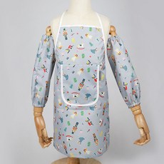 BEBE CHOUETTE 兒童防水圍裙 + 袖套組