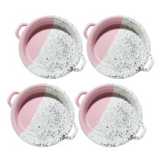 Ardin France Essential 附把手焗烤盤, 4個, 經典粉