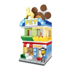 Gentoy 購物街 樂高相容積木, 寵物店