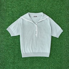 DEBB 女款水手領夏季針織衫 DDAMK2003M