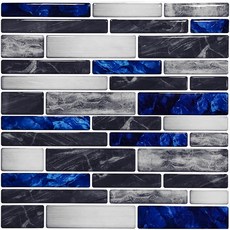 P31 磚塊磁磚壁貼 10片 01 ET001, 混合色