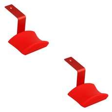 고정식 공간활용 헤드셋 거치대 2p, 레드, YT_RA1052