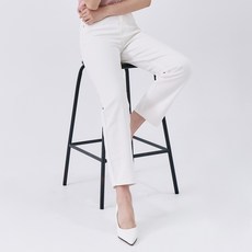 인비비드 여성용 베이직 난스판 하이웨스트 일자핏 면 바지 F07S21_ic5220