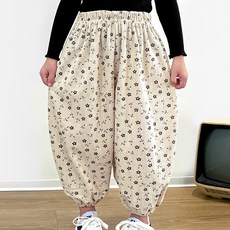 woojooi 兒童氣球刷毛燈芯絨褲