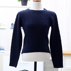 라라온 여성용 웨스아 케이블 니트