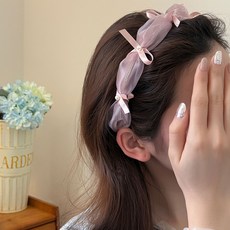 Paperments Weddy Shasha 緞帶串珠髮帶 FREE 11028