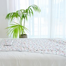 아띠블랑 신생아용 인견 베개커버 2p + 속통 + 블랭킷 + 패드 세트, 코알라비치