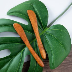 리빙랩스 대추나무 우드 버터나이프 14cm, 혼합색상, 2개
