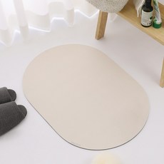 POGnAn 第4代可水洗珪藻土浴室地墊, 嬰兒膚色