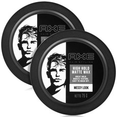 AXE 高定型啞光髮蠟, 75g, 2個