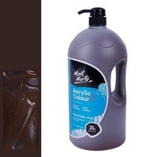 Mont Marte 蒙瑪特 darumi丙烯酸散裝22烹飪棕色, 1 種顏色, 2L