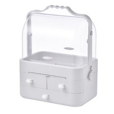 手提透明防塵收納盒, 1個