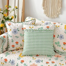 Loving Lab 綻放迷你純棉抱枕套