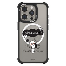 카카오프렌즈 두들두들 임팩트제로 맥세이프 디자인 휴대폰 케이스