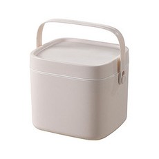 The Flow多功能移動式內衣家用藥品急救箱收納盒 小型 米色, 1個