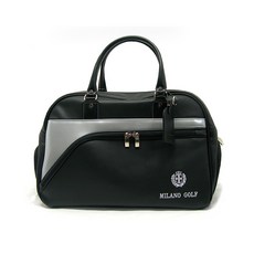 Salt Milano高爾夫波士頓包, 黑銀 (ML-012BBS)