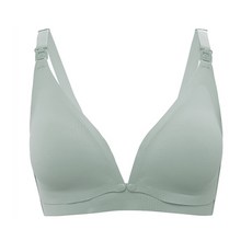 심리스 임산부 브라 데일리 노와이어 형태 수유 속옷