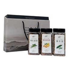Leegojang food 3款低溫烘焙茶禮盒, 1組, 豆茶+苦瓜茶+薑茶