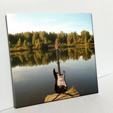 HTP 磁磚 湖泊與吉他 C2749