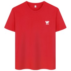 Wenil 男性透氣字體標誌短袖T恤 WED_0006