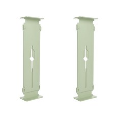 小麥購物 自由伸縮式抽屜隔板收3納分隔板 2件組 L413, 1組, 綠色