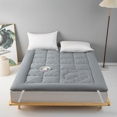 Honey Bubble 柔軟床墊套 榻榻米床墊, 灰色