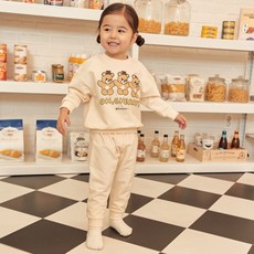 ROTOTO bebe 女童款基本款柔和上下套裝