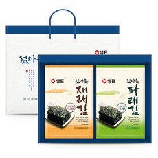 Sempio 膳府 Island Village海苔組 傳統紫菜 20g 4入 +青紫菜 20g 4入, 1組