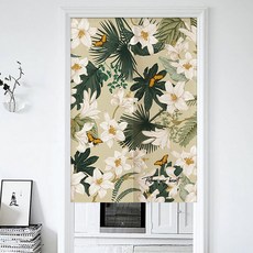 마켓A 네이처그라피 패브릭 커튼