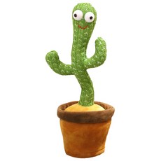 말 따라하는 춤추는 선인장 인형, 혼합색상, 1개