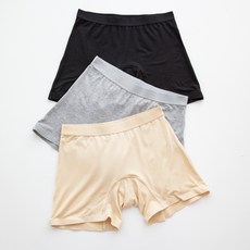 맬러뮤트 모달 스판 스포츠 통기성 속바지 겸용 네모팬티 3p 세트