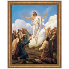 이요한 화백 캔버스 성화 28 승천하시다 1, 골드2