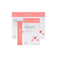 ENVITAL 膠原蛋白粉隨身包, 3盒, 90g