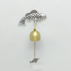 微笑幸運魚避邪風鈴, 白色