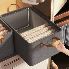 Ants 鋼製把手型折疊生活箱, 2個, 灰色