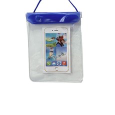 智慧型手機大容量防水袋, 海軍藍, 1個